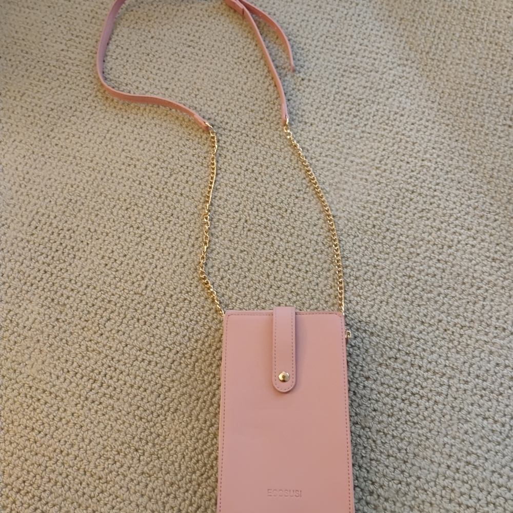 ECOSUSI women's phone crossbody bag/wallet with card slots and RFID protection.